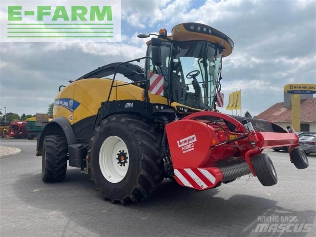 New Holland fr 550 Pašarų ruošimo technika