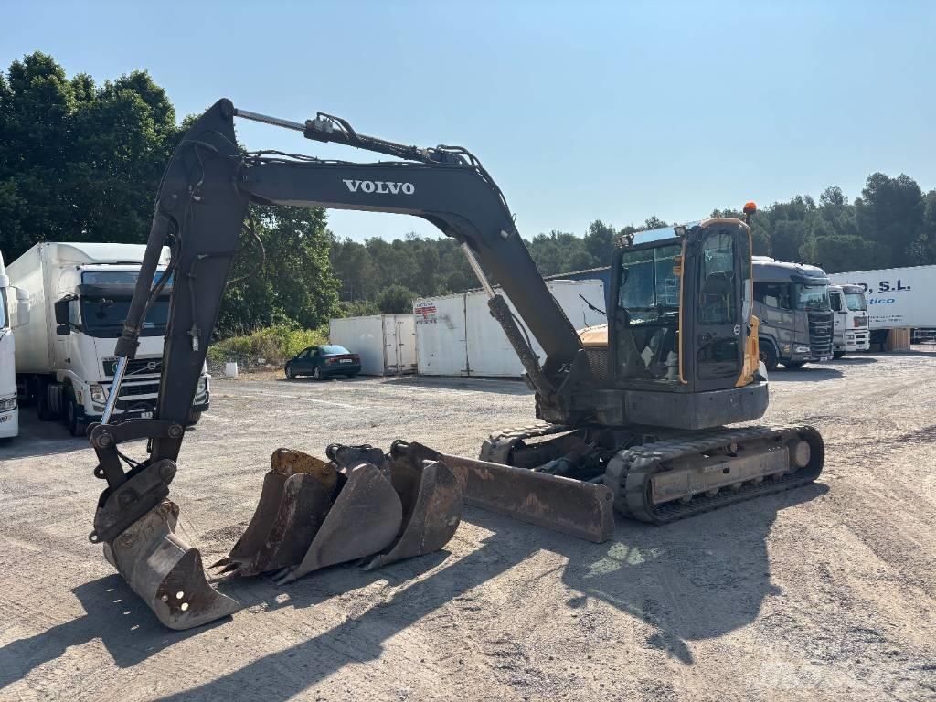 Volvo ECR 88 D Vidutinės galios ekskavatoriai 7-12 t