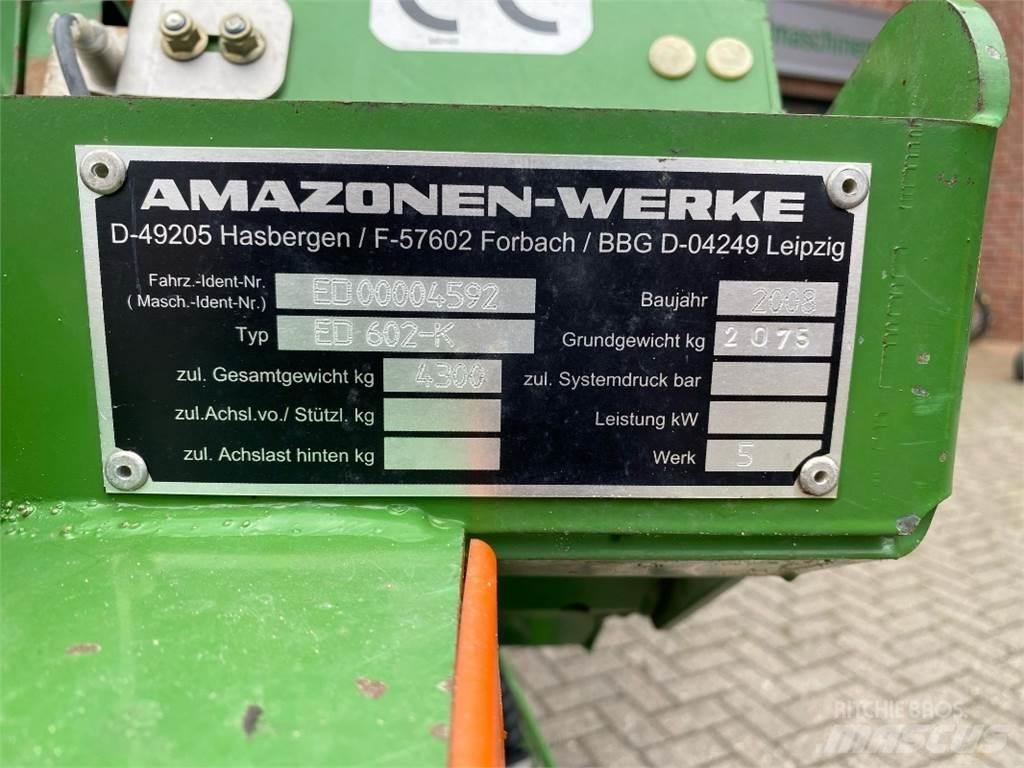 Amazone ED 602-K Tiksli sėjimo technika