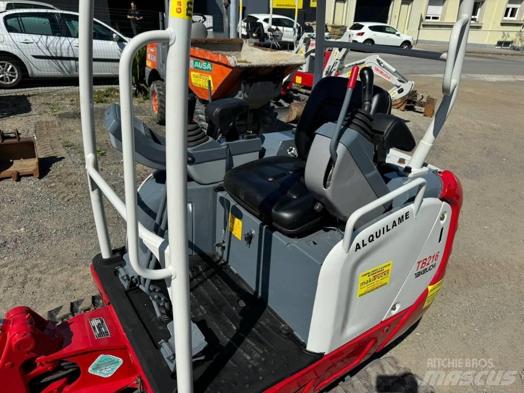 Takeuchi TB 216 Mini ekskavatoriai < 7 t