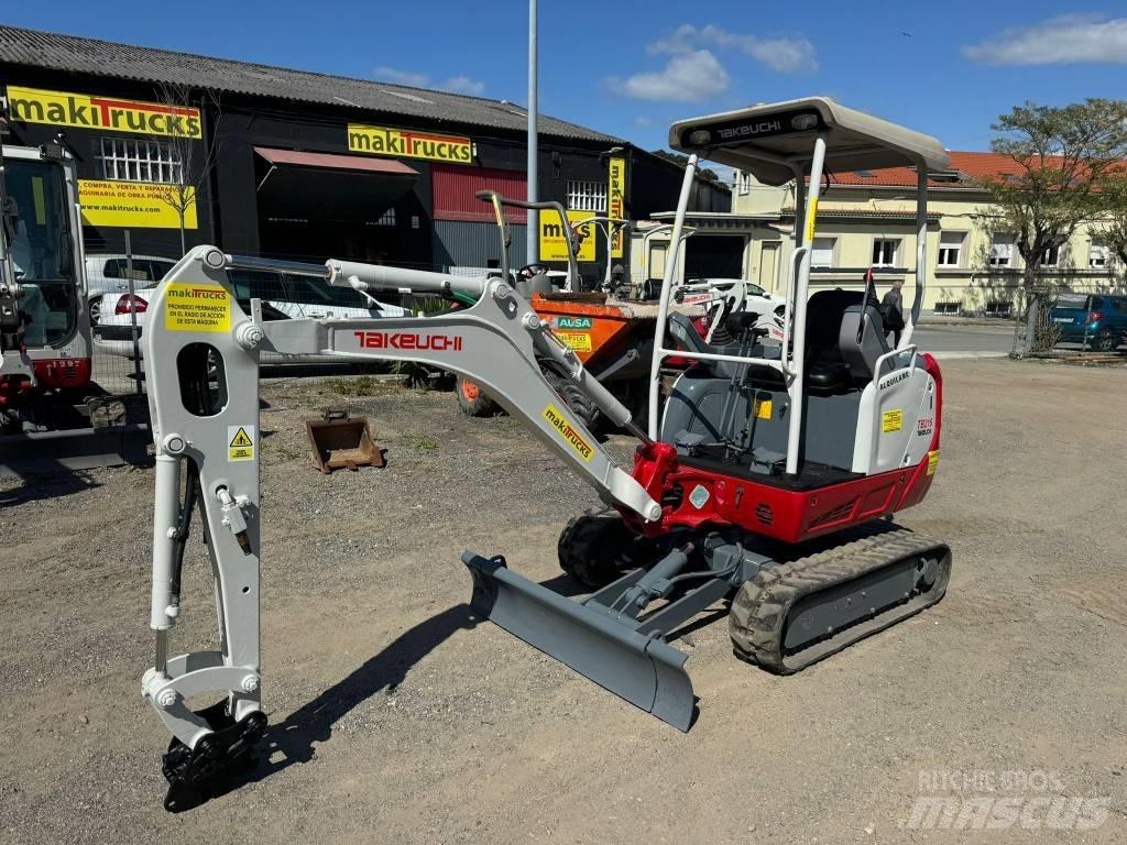 Takeuchi TB 216 Mini ekskavatoriai < 7 t