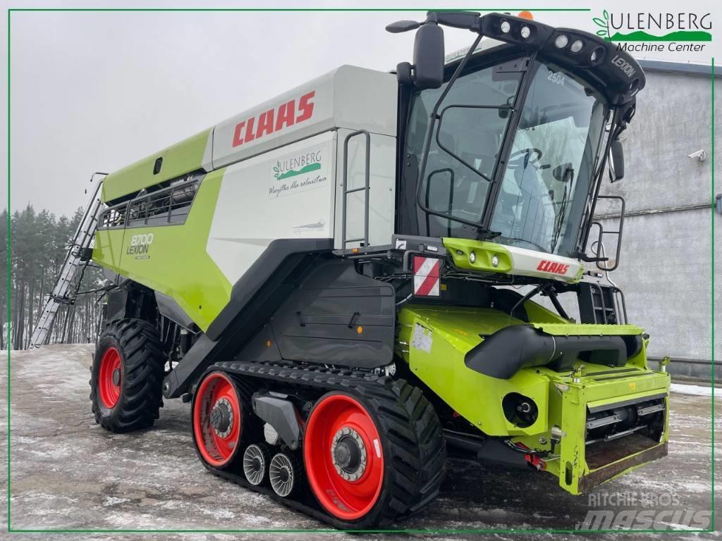 CLAAS Lexion 8700 TT Derliaus nuėmimo kombainai