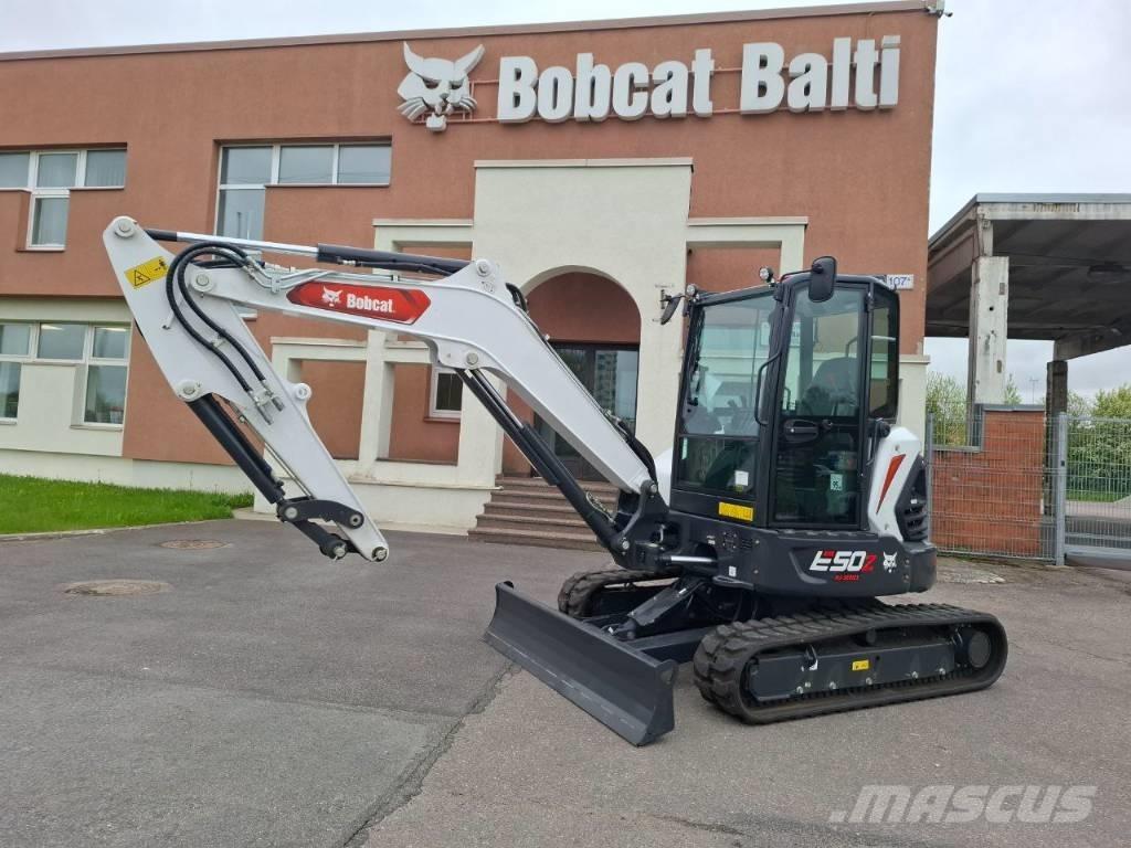 Bobcat E 50z Mini ekskavatoriai < 7 t