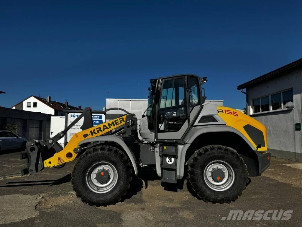Kramer 8155 | PG + LS Naudoti ratiniai krautuvai