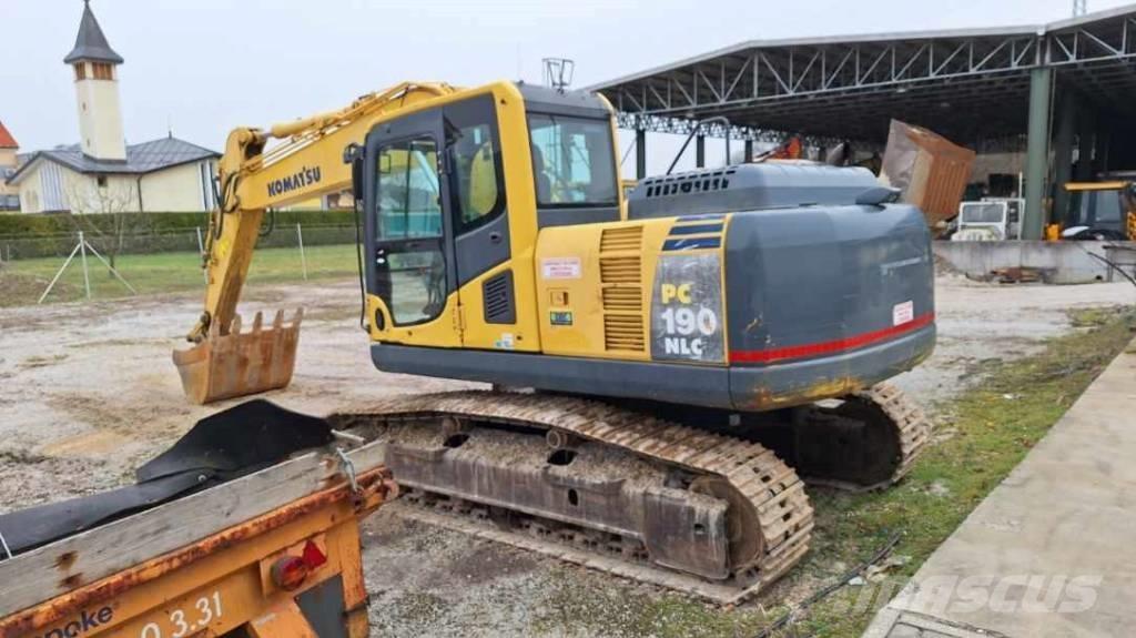 Komatsu PC 190 NLC Vikšriniai ekskavatoriai