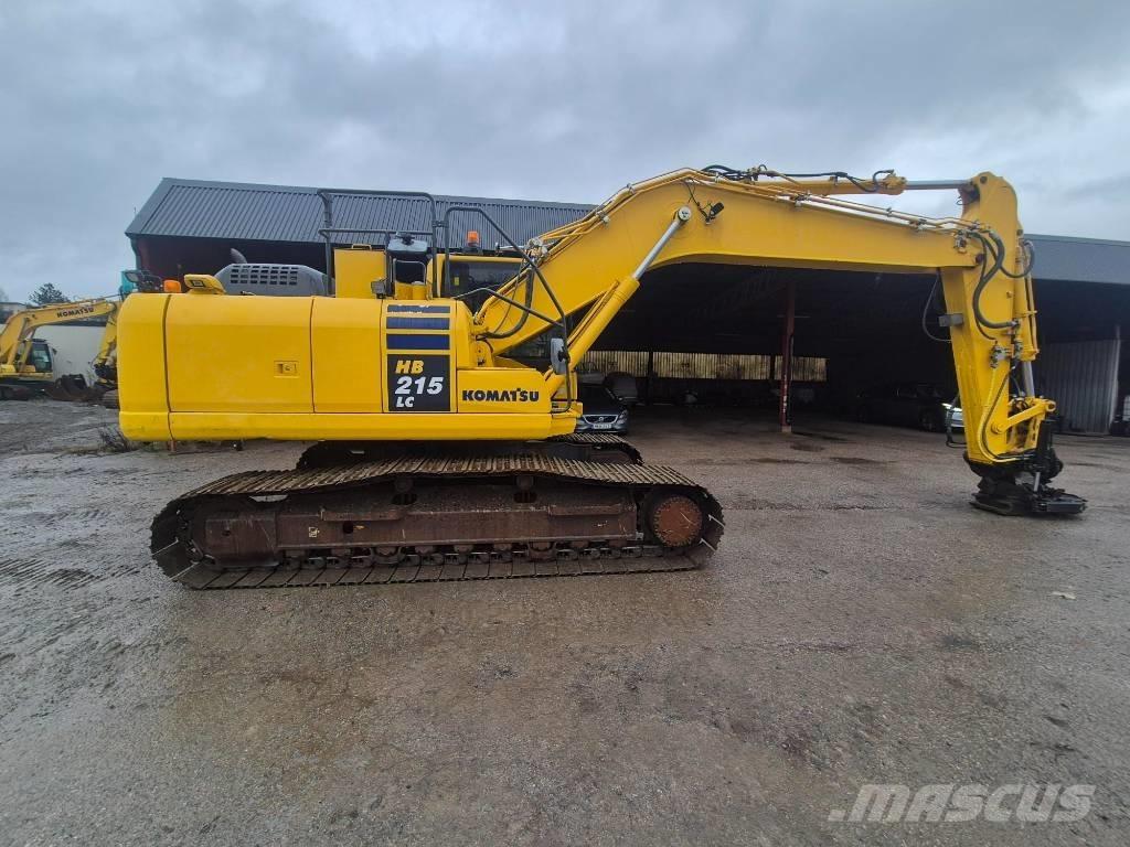 Komatsu HB215LC-2 Vikšriniai ekskavatoriai