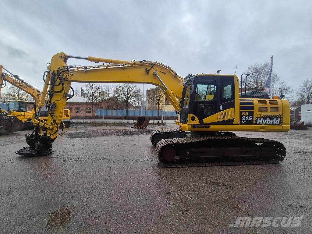 Komatsu HB215LC-2 Vikšriniai ekskavatoriai