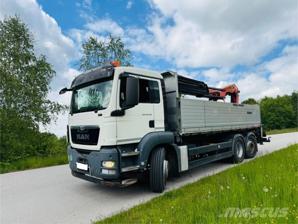 MAN TGS 26.360 Automobiliniai kranai
