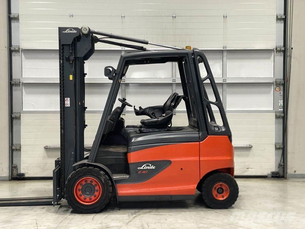 Linde E40H-01/600 Elektriniai šakiniai krautuvai