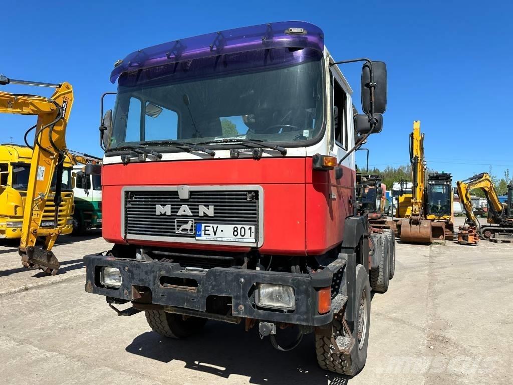 MAN 28.322 6x6 Savivarčių priekabų vilkikai