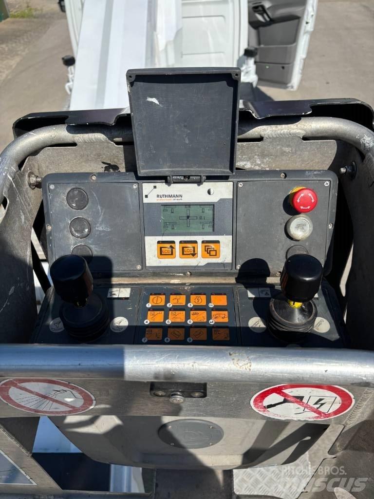 Ruthmann TB270.3 Ant vilkikų montuojamos kėlimo platformos