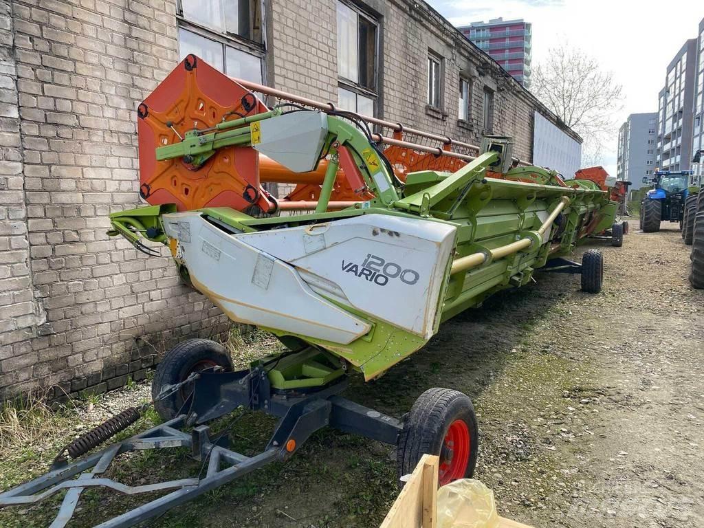 CLAAS V1200 Derliaus nuėmimo kombainų galvos
