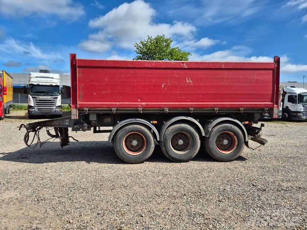 Nopa 3 axle tipper Savivartės priekabos