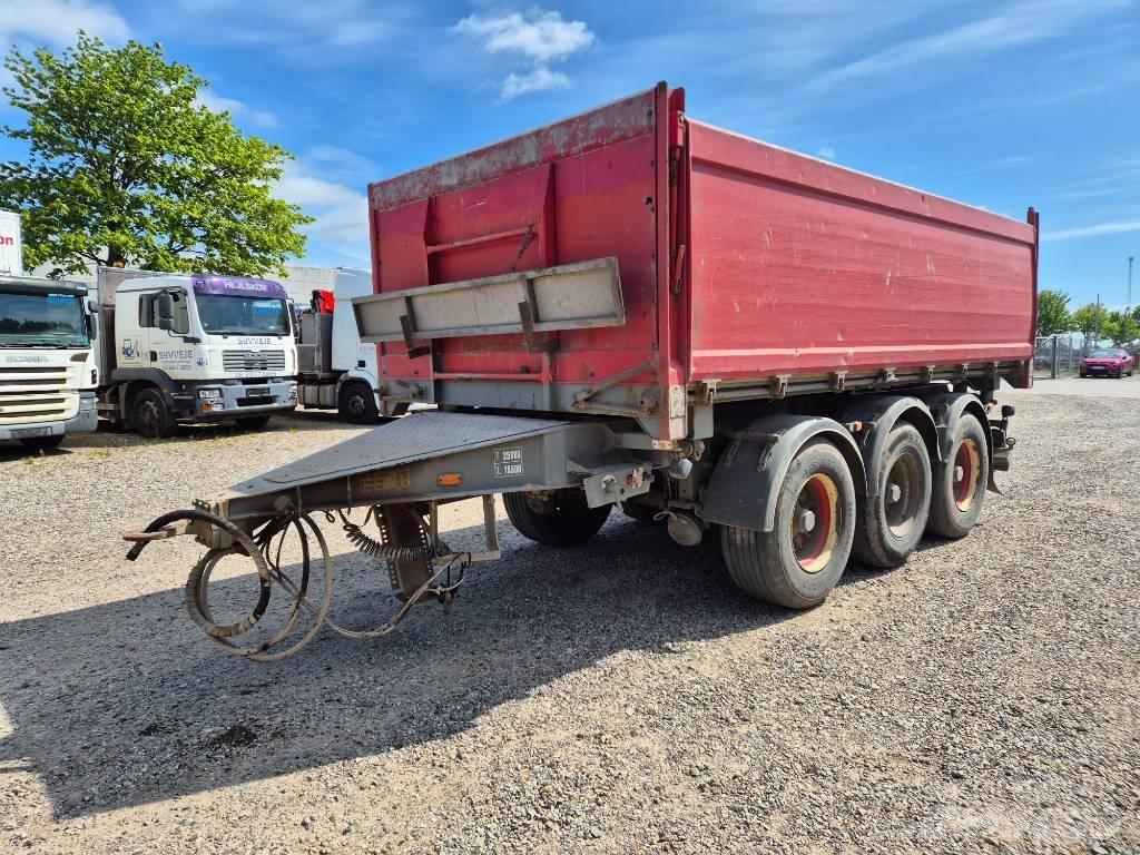 Nopa 3 axle tipper Savivartės priekabos