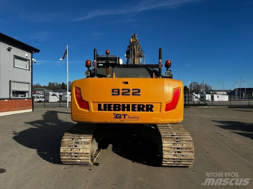Liebherr 922 Vikšriniai ekskavatoriai