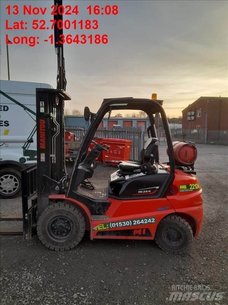 Manitou MI 25 G LPG (dujiniai) krautuvai