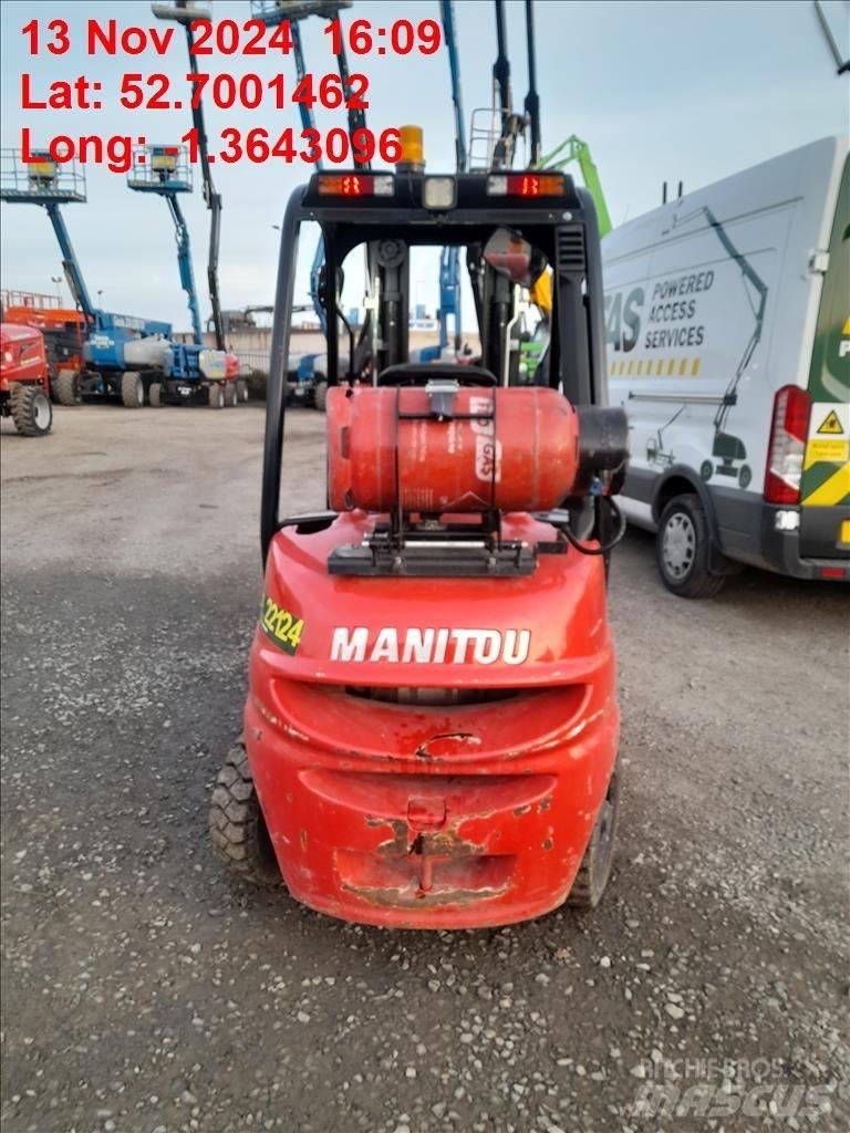Manitou MI 25 G LPG (dujiniai) krautuvai