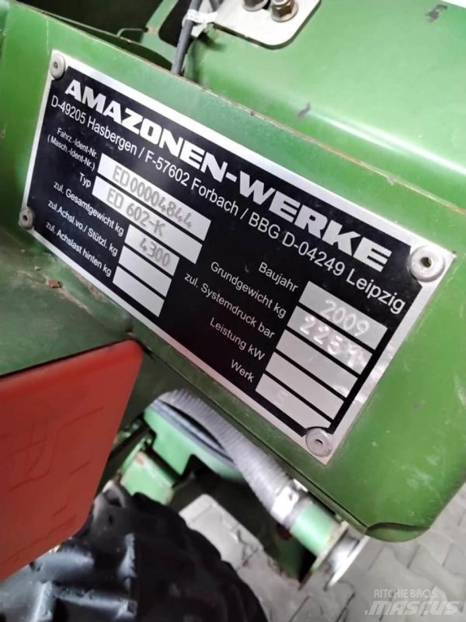 Amazone ED 602 K Sėjimo technika