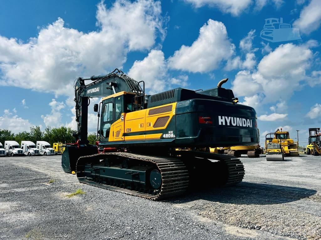 Hyundai HX 480 AL Vikšriniai ekskavatoriai