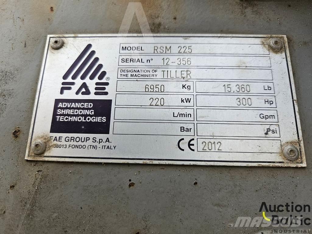 FAE RSM 225 Kiti pašarų derliaus nuėmimo įrengimai