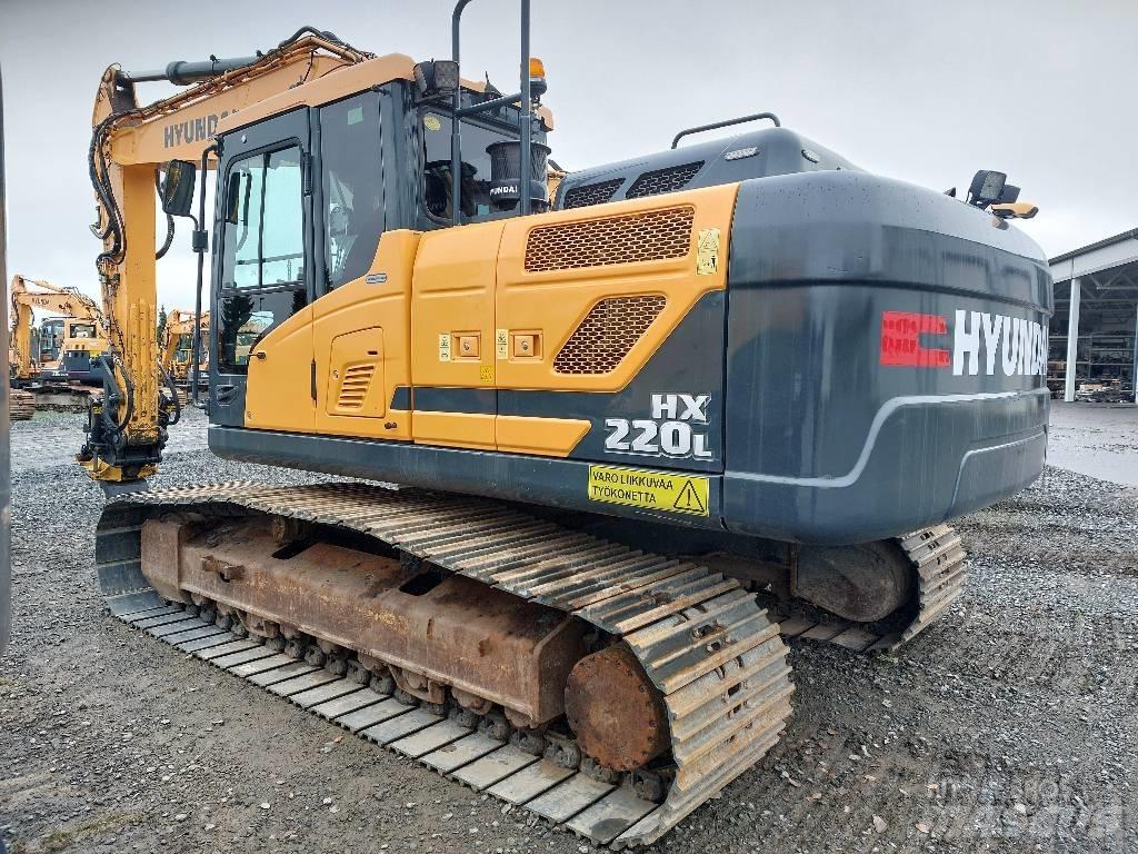 Hyundai HX 220 L Vikšriniai ekskavatoriai