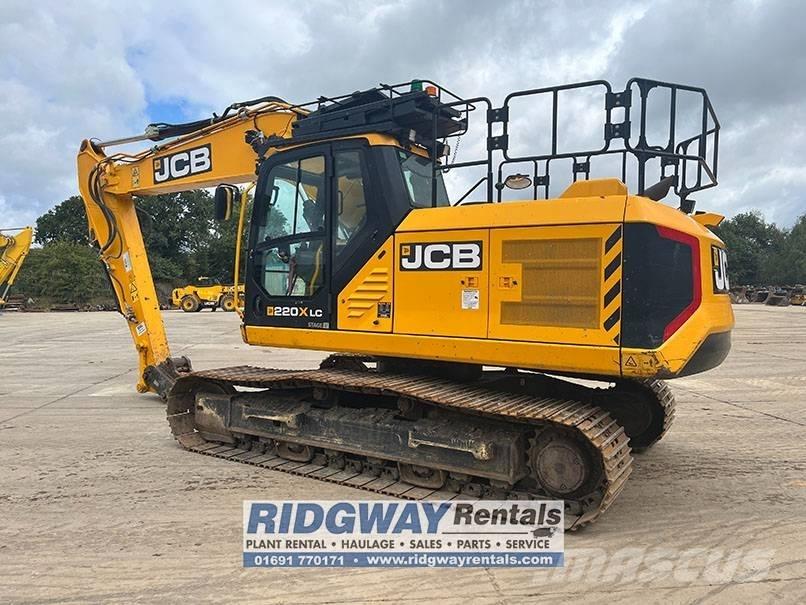 JCB JS 220 LC Vikšriniai ekskavatoriai
