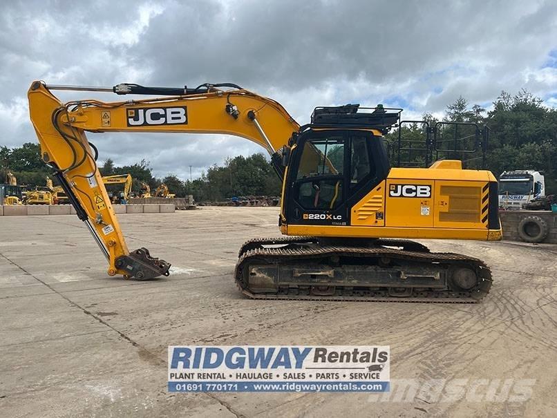JCB JS 220 LC Vikšriniai ekskavatoriai
