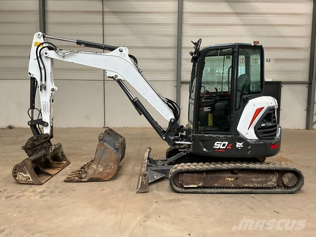 Bobcat E 50z Mini ekskavatoriai < 7 t