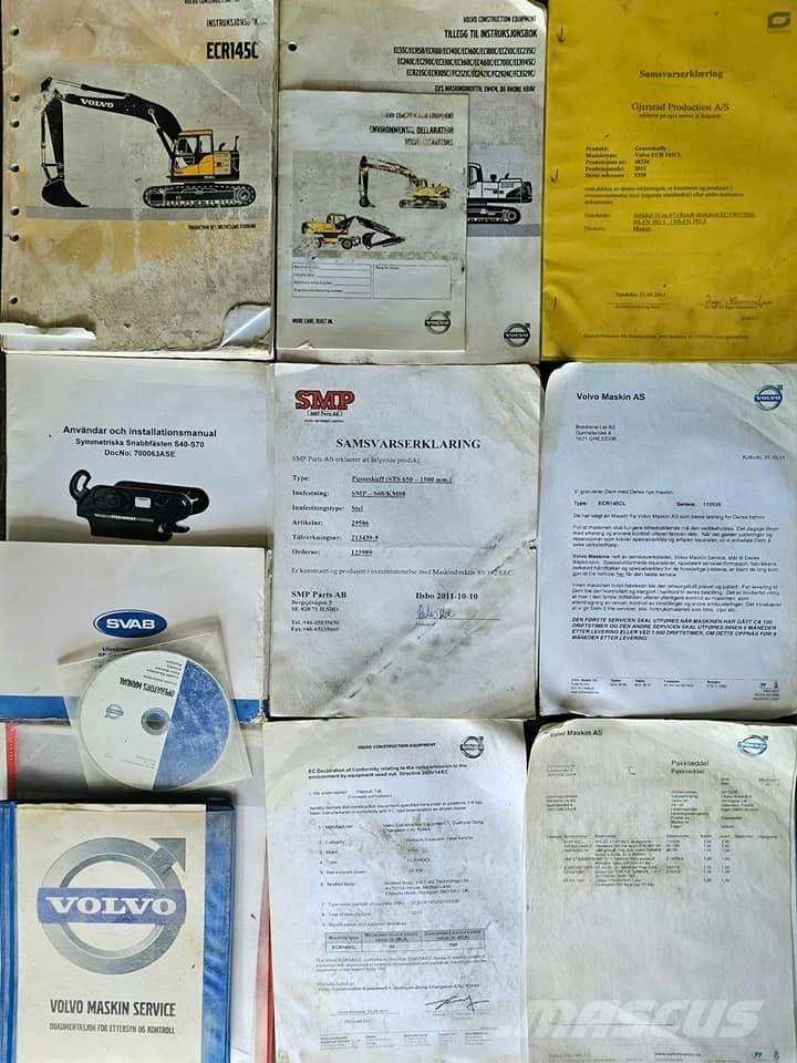 Volvo ECR 145 C L Vikšriniai ekskavatoriai