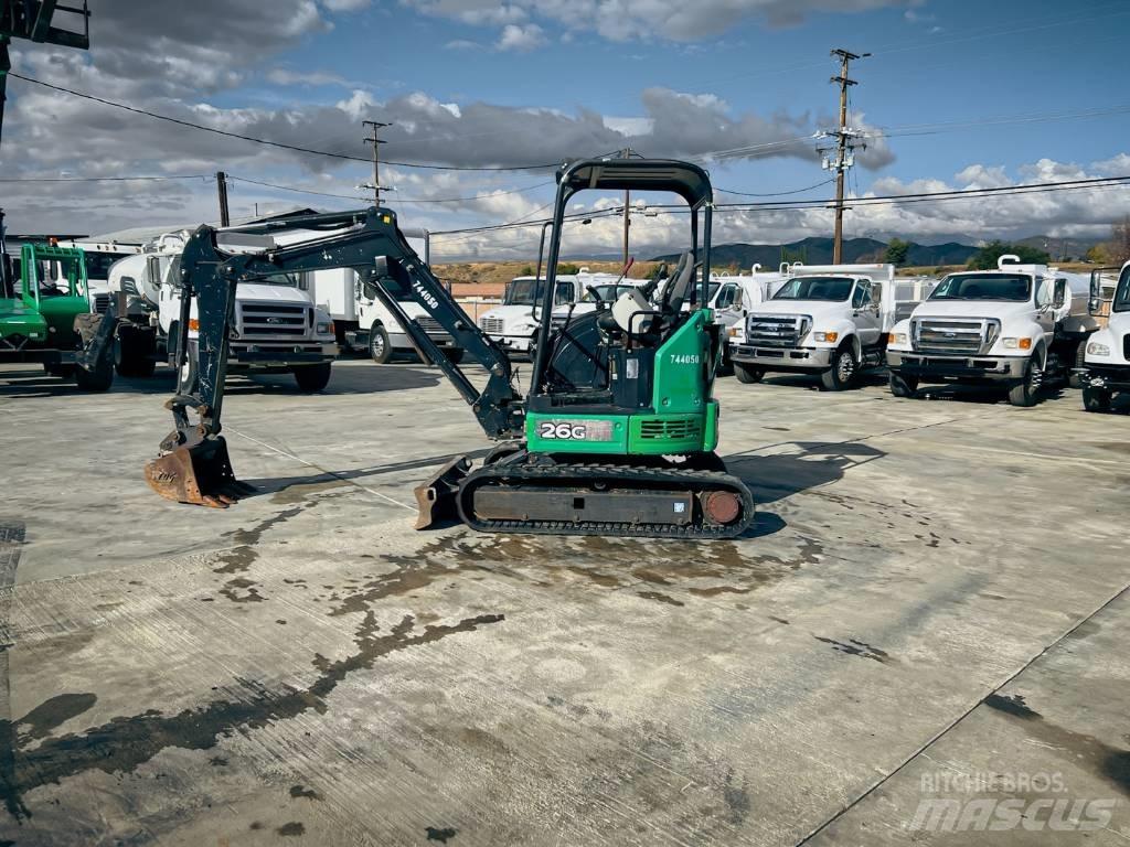 John Deere 26 G Krautuvai su šoniniu pasukimu