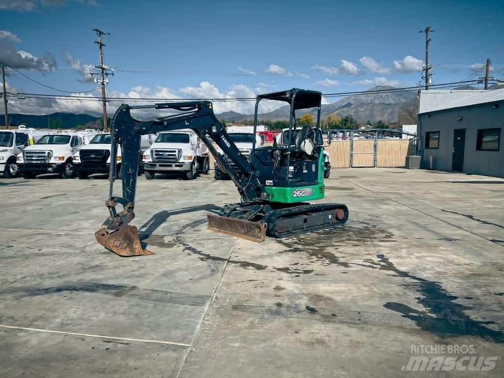 John Deere 26 G Krautuvai su šoniniu pasukimu