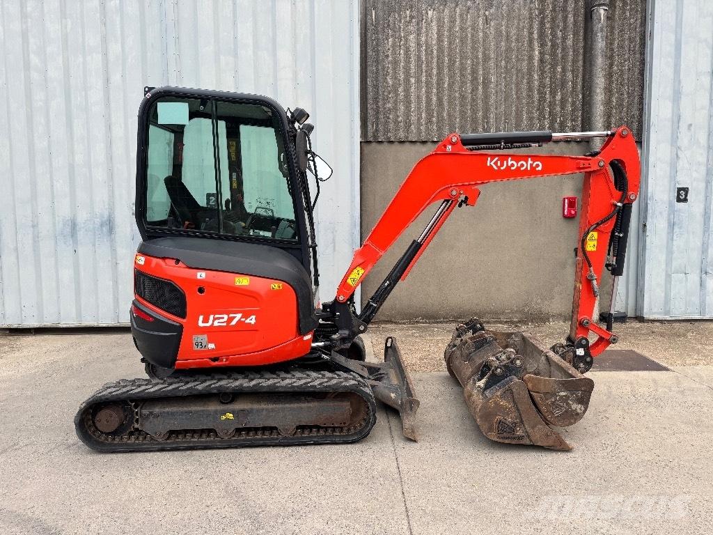 Kubota U 27 Mini ekskavatoriai < 7 t