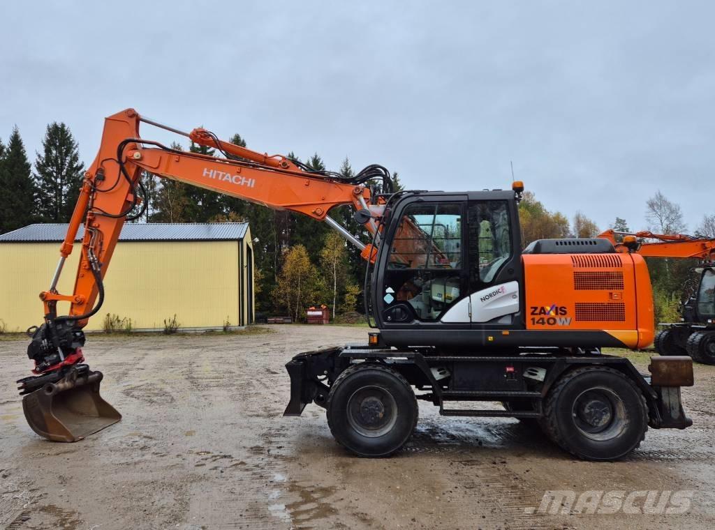 Hitachi ZX 140 W T-5 Ratiniai ekskavatoriai