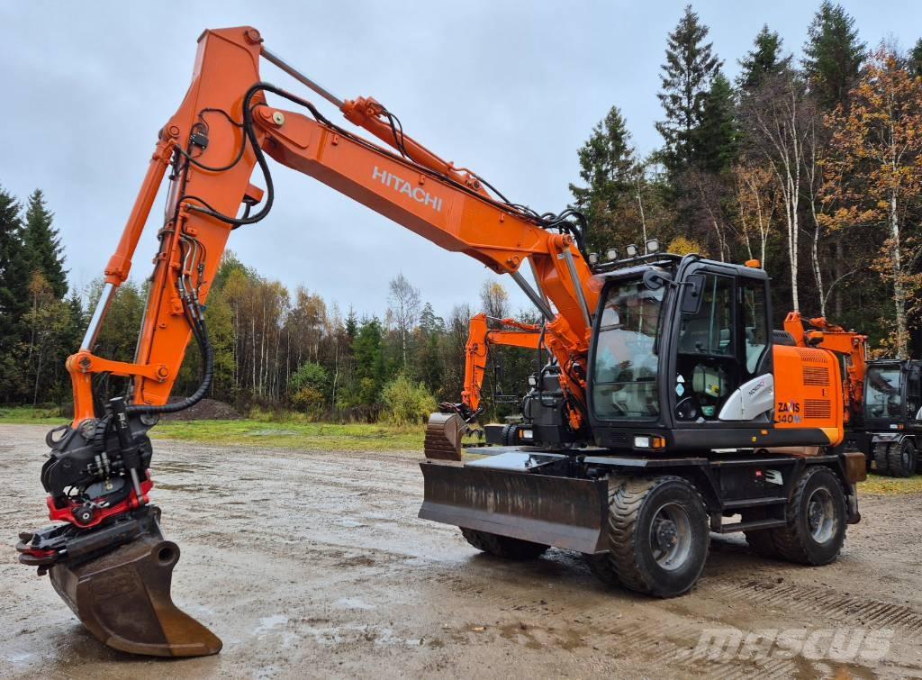 Hitachi ZX 140 W T-5 Ratiniai ekskavatoriai