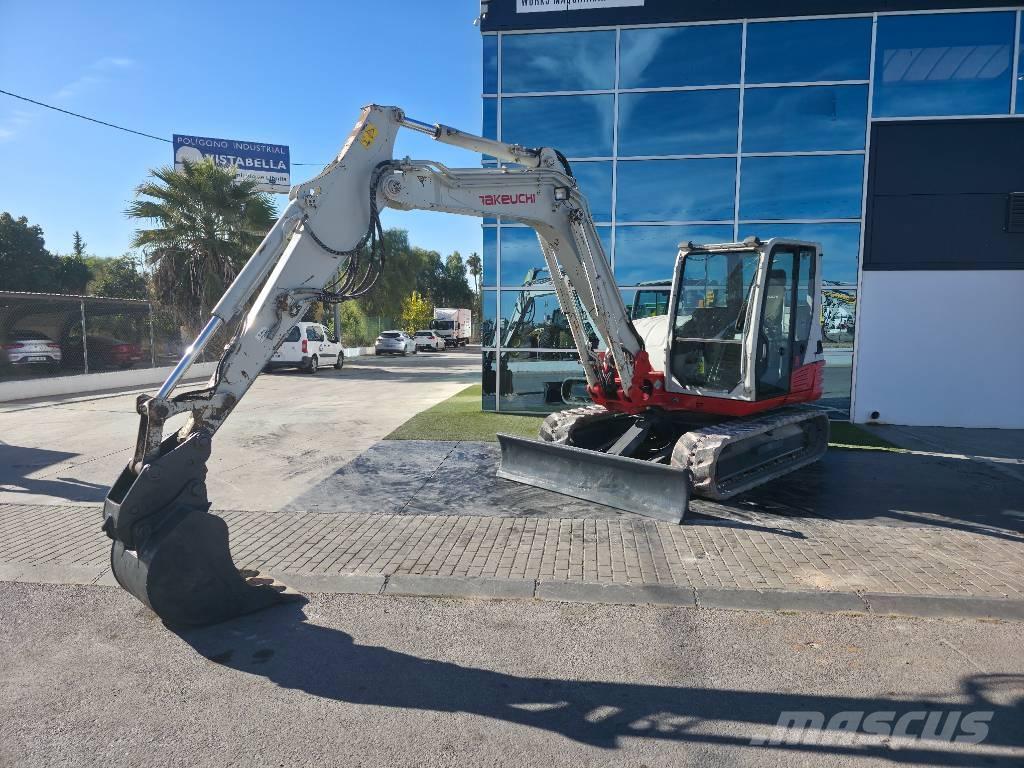 Takeuchi TB 285 Vidutinės galios ekskavatoriai 7-12 t