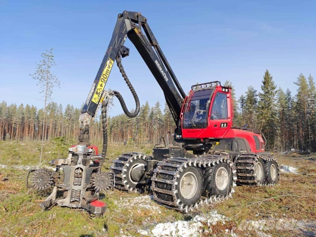 Komatsu 931 XC Miško technika (Harvesteriai)
