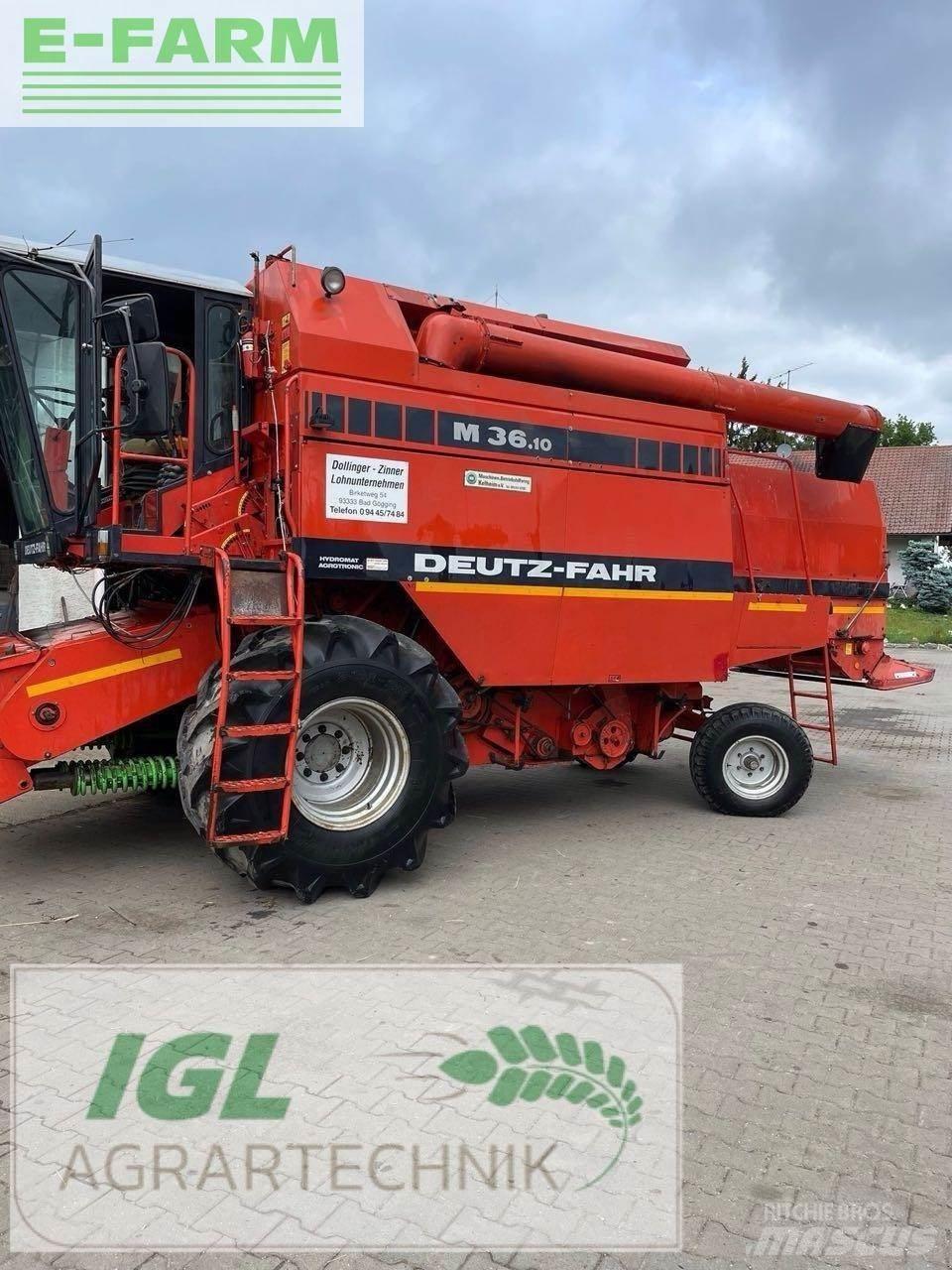 Deutz-Fahr 3610 Derliaus nuėmimo kombainai