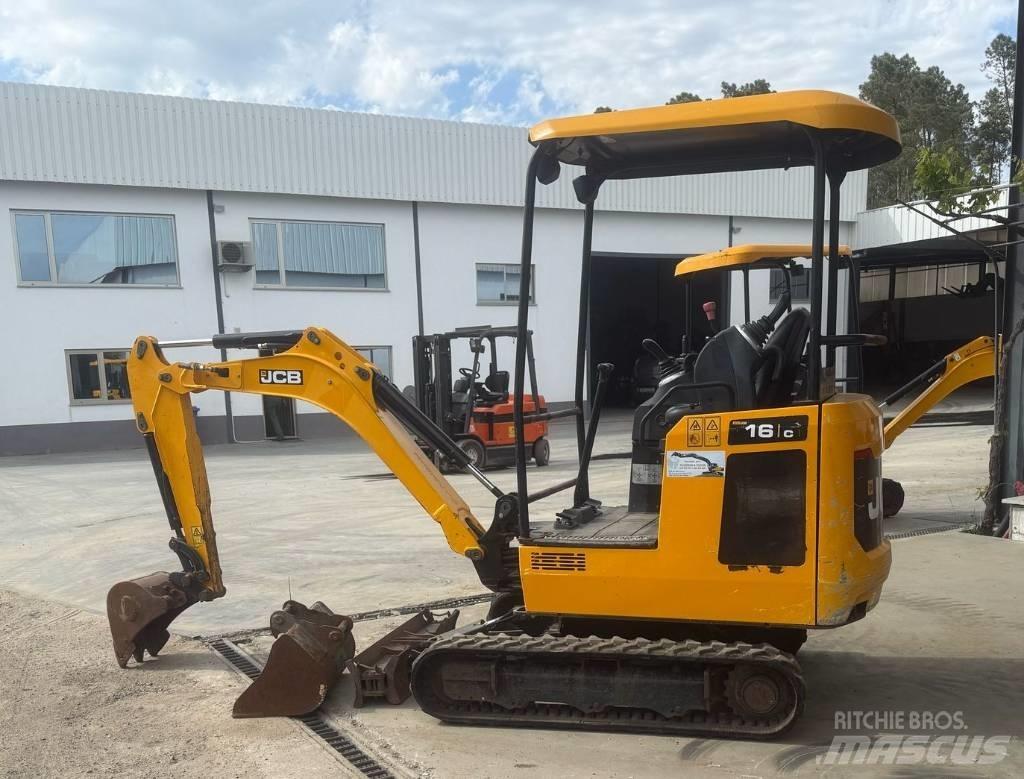 JCB 16 C-1 Mini ekskavatoriai < 7 t
