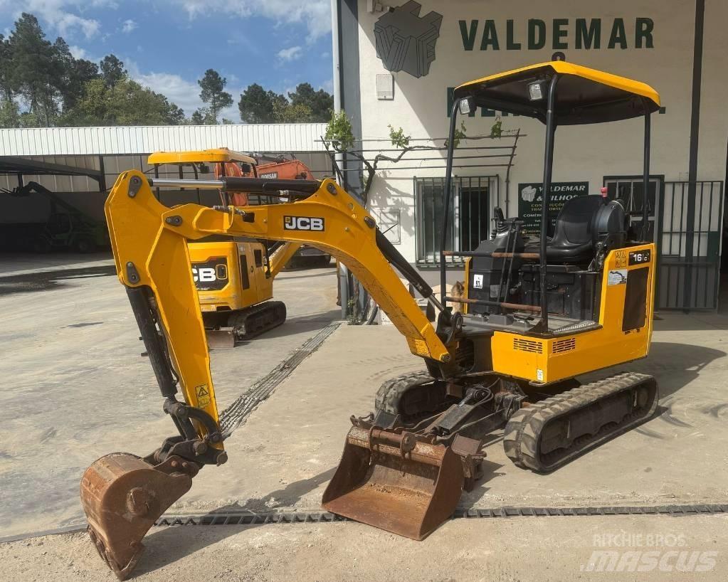 JCB 16 C-1 Mini ekskavatoriai < 7 t