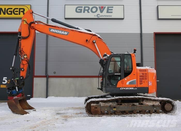 Doosan DX235LCR-5 Vikšriniai ekskavatoriai