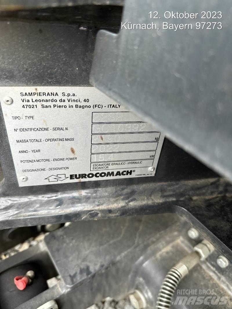 Eurocomach 22SR Mini ekskavatoriai < 7 t