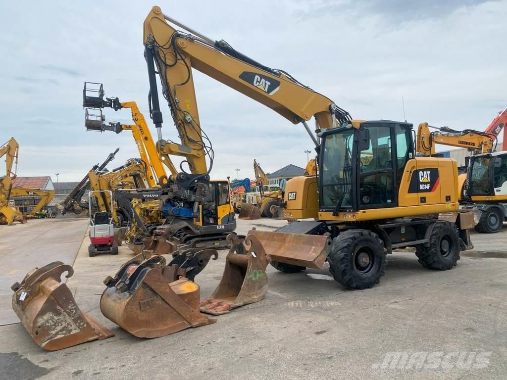 CAT M314F NVT Ratiniai ekskavatoriai