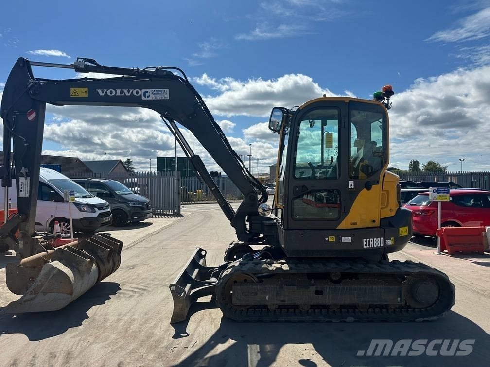Volvo ECR 88 D Vidutinės galios ekskavatoriai 7-12 t