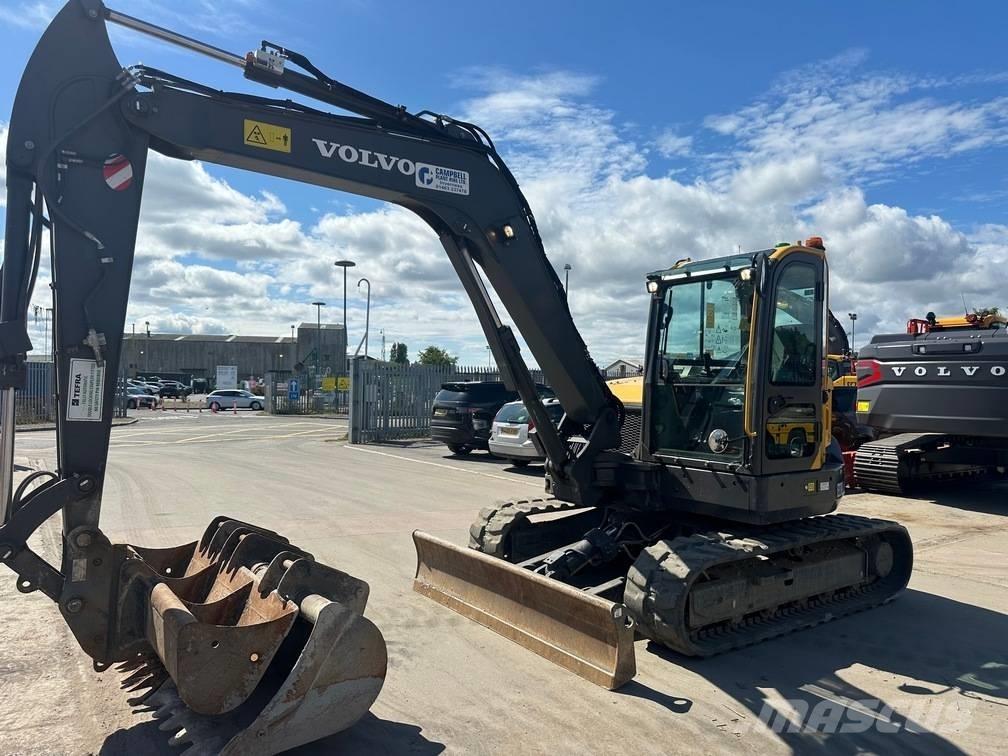Volvo ECR 88 D Vidutinės galios ekskavatoriai 7-12 t