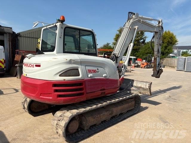 Takeuchi TB 290 Vidutinės galios ekskavatoriai 7-12 t