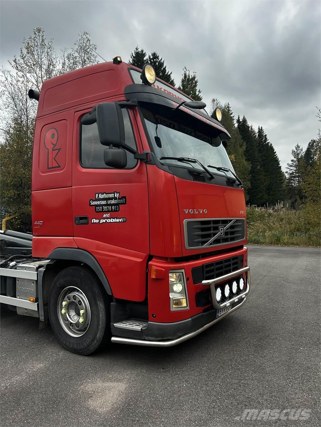 Volvo FH440 Sunkvežimiai su keliamuoju kabliu
