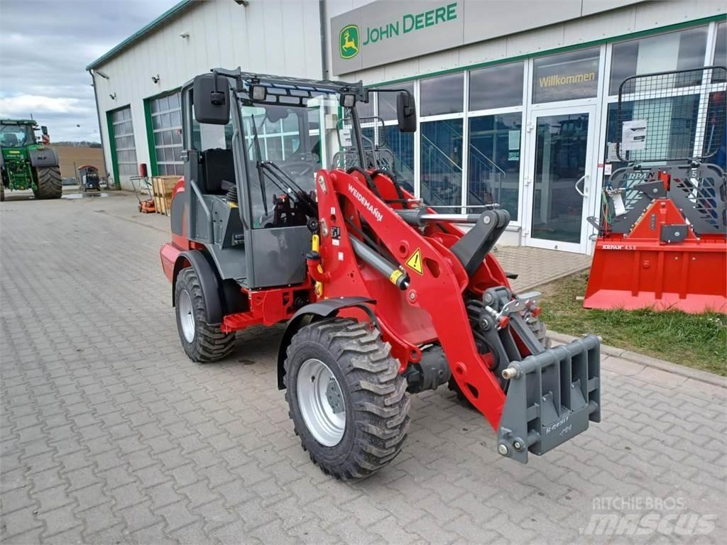 Weidemann 2080LP Naudoti ratiniai krautuvai