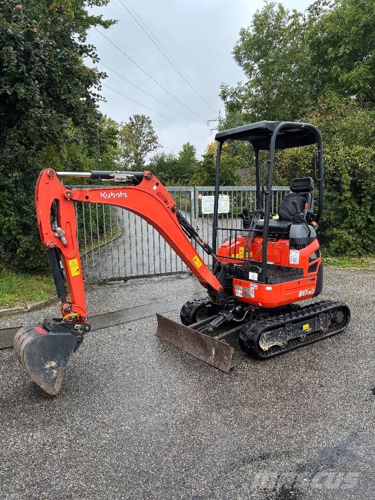 Kubota U 17-3 Mini ekskavatoriai < 7 t