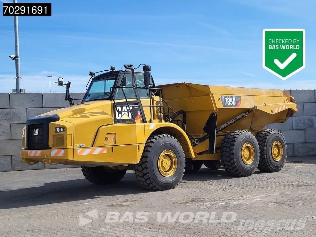 CAT 735 C Karjeriniai savivarčiai