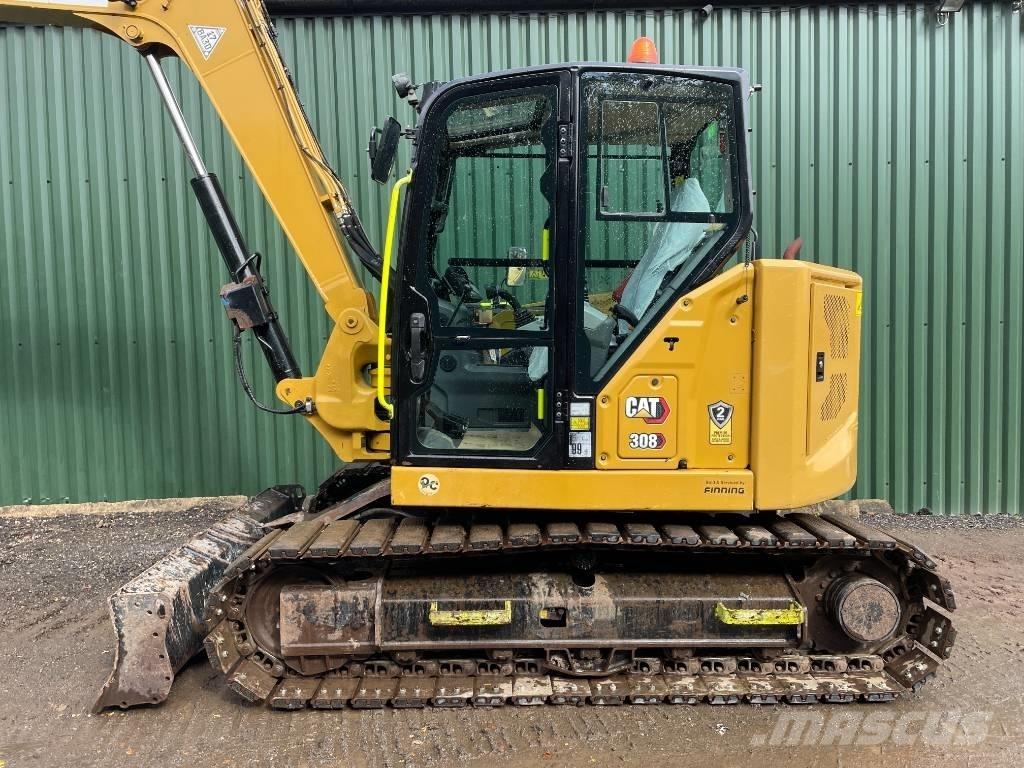 CAT 308 CR Vidutinės galios ekskavatoriai 7-12 t